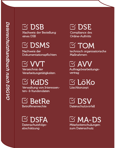 Datenschutzhandbuch_DSMS Datenschutzkonzept DSMS